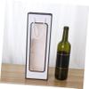 12PCS Red Wine Bags Kraft Paper present Bags with Handles Wine Tote Packging Carrier view 4