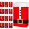 Blulu 30 Pcs Football Party Favor Paper Bags, Sports Goodie Candy Gift Bags for Birthday Holiday Party Supplies, 8.3 x 4.7 x 3.1 Inch