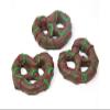 Candy Retailer Christmas Drizzled Chocolate Coated Pretzels 1 Lb view 3