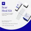 Rejuvaskin Scar Heal Kit for Small to Medium Scars, Soften, Flatten, Reduce and Recover, Silicone Sheeting, RejuvaSil Gel & Medical Tape, 1.5" x 5" view 2