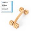 tuuli Accessories Back Massage Muscle Roller Tool Massager for Neck Shoulder Arms Legs Body Wooden 7 x 3 inches view 3