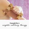 tuuli Accessories Back Massage Muscle Roller Tool Massager for Neck Shoulder Arms Legs Body Wooden 7 x 3 inches view 4