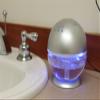 2 Units EcoGecko Little Squirt Glowing Water, Air Revitalizer, Air Freshener, Room Aromatizer, Aroma and Essential Oil Diffuser with 10ML Lavender Oil, Silver view 3