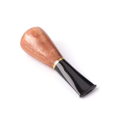 Cigar Mouthpiece Holder Various Sizes for Men and Women Wood Cigar Holder 9mm Paper Filter B Shape B (32R)