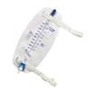 Easy-Tap Leg Bag Urinary Drainage Bag with Cloth Straps, Anti-Reflux Valve, Latex-Free, Easy Flip Drain (32 Oz 3 Pack) view 1