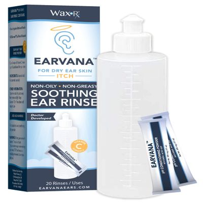 EARVANA Soothing Ear Rinse for Dry Ear Itch