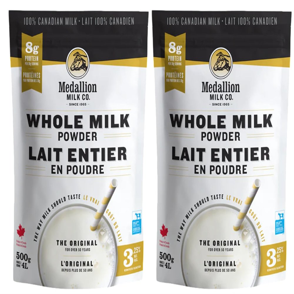 Medallion Whole Milk Powder - 500g/Bag--2 Bags Bundle