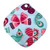 5 Cloth Menstrual Pads 1 Wet Bag XS Panty Liners Reusable Washable (XS Panty Liners, Feather) view 3
