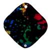 5 Cloth Menstrual Pads 1 Wet Bag XS Panty Liners Washable Reusable (XS Panty Liners, Black Lace) view 3