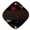 5 Cloth Menstrual Pads 1 Wet Bag XS Panty Liners Washable Reusable (XS Panty Liners, Black Lace) view 4
