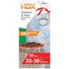 HDX FlexPro 33 Gal. - 39 Gal. Clear Drawstring Outdoor and Yard Trash Bags (50-Count) view 2