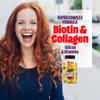 70 Hair Gummies Biotin 6000mcg Collagen Silicon PABA & Multivitamins | Hair Skin and Nails Vitamins Gummy for Women | B Complex Folic Acid 400mcg Vitamin A C D E & Zinc for Hair Growth | Pectin-Based view 3