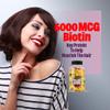 70 Hair Gummies Biotin 6000mcg Collagen Silicon PABA & Multivitamins | Hair Skin and Nails Vitamins Gummy for Women | B Complex Folic Acid 400mcg Vitamin A C D E & Zinc for Hair Growth | Pectin-Based view 4