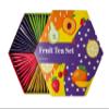 ACORUS Fruit Luxury Tea Set - Assorted Fruit and Herbal Teas Box, Tea Gift Set for Women and Tea Lovers, Large Variety Pack, 6 Flavor Sampler, 60 Bags view 1