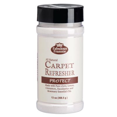 Fabulous Frannie All Natural Ingredients No Synthetics Protect Carpet Care made with Pure Essential Oils Clove, Lemon, Cinnamon, Eucalyptus and Rosemary 13 Ounce (Pack of 1)