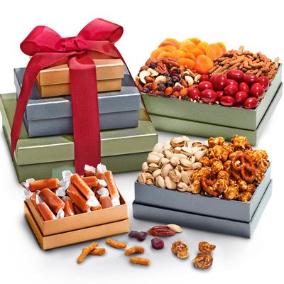 A Gift Inside Treasure Trove Snacks Tower