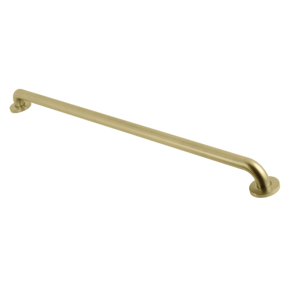 Kingston Brass DR514427 Meridian Grab Bar, Brushed Brass, 44.81 x 3 x 2.81
