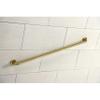 Kingston Brass DR514427 Meridian Grab Bar, Brushed Brass, 44.81 x 3 x 2.81 view 3