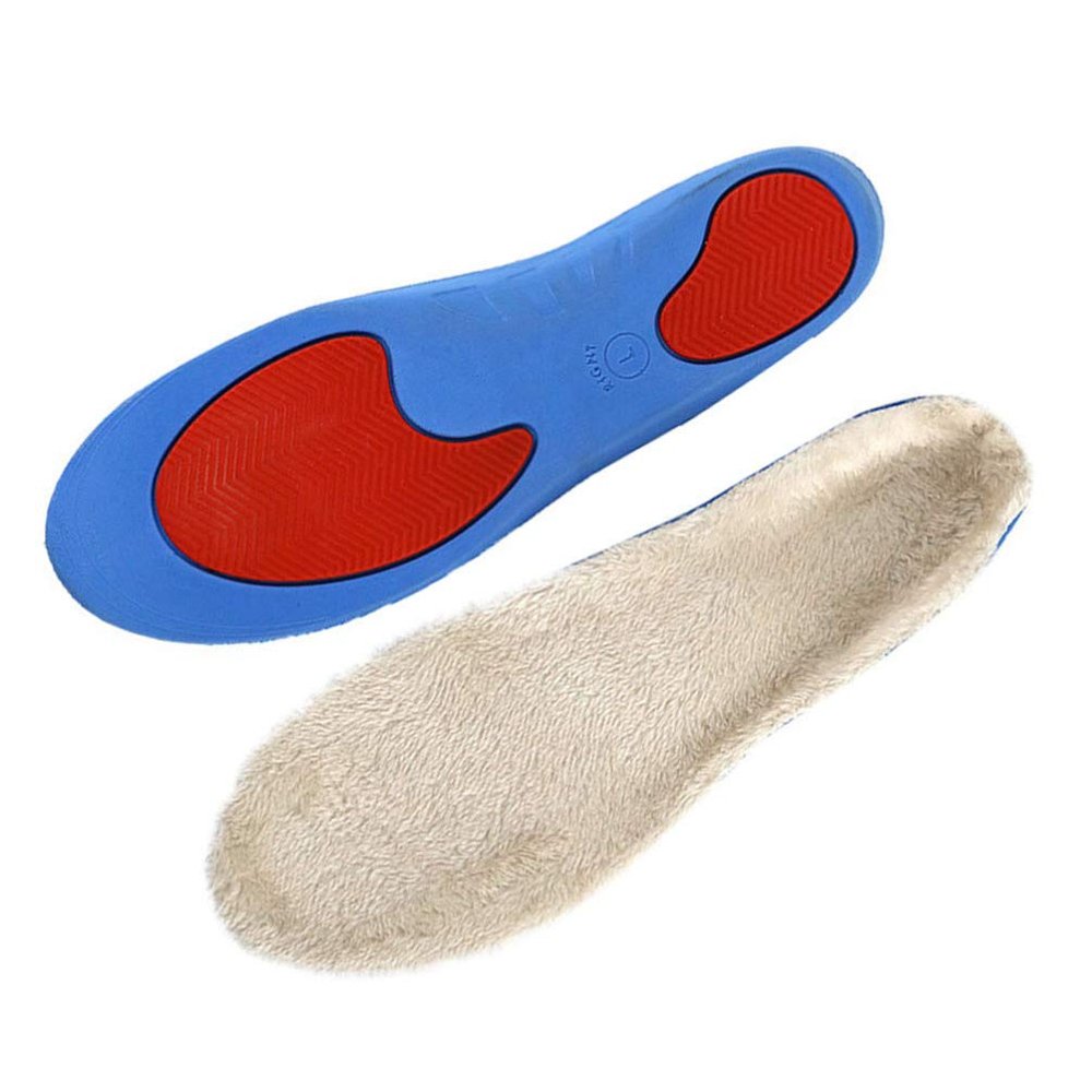 Healifty 1 Pair Boot Insoles Boots Slippers Insoles Sports Shoe Insoles Flat Fleece Cozy Insoles Massage Shoe Pads Warm Insoles Thickened Insoles Shoe Inserts Comfortable Winter Shoes White
