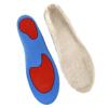 Healifty 1 Pair Boot Insoles Boots Slippers Insoles Sports Shoe Insoles Flat Fleece Cozy Insoles Massage Shoe Pads Warm Insoles Thickened Insoles Shoe Inserts Comfortable Winter Shoes White view 3