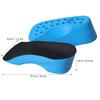 Healifty Height Increase Insole Half Insert Invisible Insole Orthotic Heel Lift Insert Cushion Pads Shoe Lift Kit (4cm) view 2