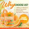 Vitamin C Gummies 1000mg  Chewable Multivitamin for Adults & Kids with Zinc for Immune & Collagen Support  Maximum Strength, Natural Orange Flavor  Gluten Free, Non-GMO, Vegetarian  60 Gummies view 3