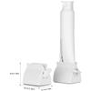 2pcs-Rolling Tube Toothpaste Squeezer Toothpaste Seat Holder Stand for Bathroom Accessories White view 2