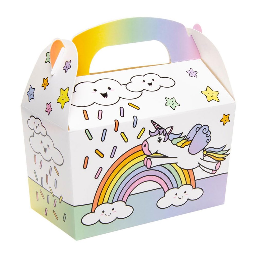 Firlefantastisch Unicorn Gift Boxes Pack of 12 // Unicorn Party Accessories