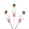 12 Count - SPA GIRL CUPCAKE TOPPERS, SPA BIRTHDAY PARTY, SPA PARTY, SPA GIRL CUPCAKE TOPPERS view 1