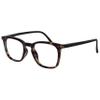 OPULIZE BEX Reading glasses for Women Men, Large Designer Style Sturdy frame with Spring Hinges,Matt Black, Matt Brown Tortoiseshell Black Arms +1 (Pack of 2) view 4
