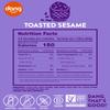 Dang Thai Rice Chips | Toasted Sesame | 12 Pack | Vegan, Gluten Free, Non GMO Rice Crisps, Healthy Snacks Made with Whole Foods | 3.5 Oz Resealable Bags view 2