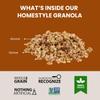 Erin Bakers Homestyle Vanilla Almond Quinoa Granola with Ancient Grains - Made from Natural Ingredients, Crunchy, Versatile Snack or Cereal - Vegan Friendly, Non-GMO, Resealable 120oz Bags, 6Pack view 3