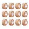 12pc-1 Inch Wide Skin Colour Elastic Self- Adhesive Bandage Finger Tape,Bandage Wrap for Wrist and Ankle,Chair and Table Legs to Reduce Friction and Noise view 1