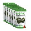 Original Crispy Seaweed Snacks by Nora, Low-Carb Healthy Snacks for Adults, Thick Nori Sheets Snack Strips, Asian Snacks, Vegan, Gluten-Free, Non-GMO, 6-Pack view 1