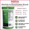 Original Crispy Seaweed Snacks by Nora, Low-Carb Healthy Snacks for Adults, Thick Nori Sheets Snack Strips, Asian Snacks, Vegan, Gluten-Free, Non-GMO, 12-Pack view 3