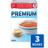 Premium Saltine Crackers, Family Size, 3 Boxes view 2