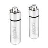 Macks Keychain Carrying Case, Aluminum, Waterproof Ear Plugs Holder  2 Pack (Silver) view 1