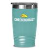Cheese Lover Tumbler - Funny Cheese Tasting Gift - Cheese Maker Present - Cheeseologist - Dairy Farmer view 1