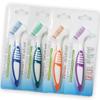 4 Pcs Denture Brushes with Double Sided Denture Cleaning Brush Heads for Denture Care (4Pcs) view 1