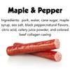 Big Fork Maple & Pepper Pork Snack Sticks  Small-Batch, Hickory-Smoked Meat Sticks | 100% Berkshire Pork with Real Maple & Black Pepper | Keto, Paleo, Gluten-Free, High-Protein Snack | 6 Count (1 oz Each) view 4