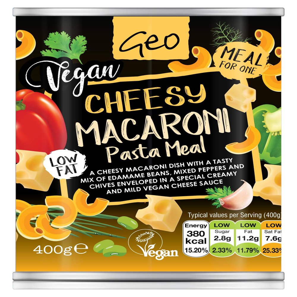 Geo Organics Cheesy Macaroni Pasta Meal 14.11 oz
