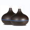 2 Units EcoGecko Dark Wood Grain Look Essential Oil Diffuser,Ultrasonic Diffusing Cool Mist Humidifier with Timer for Office Home Bedroom Baby Room Study Yoga Spa, with Timer and 7 Color Night Light