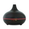 2 Units EcoGecko Dark Wood Grain Look Essential Oil Diffuser,Ultrasonic Diffusing Cool Mist Humidifier with Timer for Office Home Bedroom Baby Room Study Yoga Spa, with Timer and 7 Color Night Light view 2