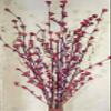 Bunch of Handmade Solapit Flowers and Dry Palm Leaves Filler, 60cm Bunch view 1