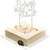 12pcs Baby It's Cold Outside Cake Toppers Glitter Cupcake Picks for Xmas Birthday Decoration view 3