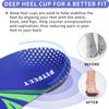 FitFeet 3/4 Arch Support Insoles for Men and Women, Plantar Fasciitis Insoles, Orthotic Inserts for Flat Feet Over-Pronation, Rigid High Arch Support Shoe Insoles for Heel Spurs Foot Pain Relief, M view 4