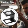 Rongon Pocket Magnifier Small Folding Magnifying Glasses 10X 28mm Mini Jewelers Magnifying Loupe with Scale Three-Folding Loupe Magnifiers for Coins Textile Optical Jewelry Tool (1 Pcs) view 2