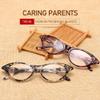 OWN4B Reading Glasses 4 Pack, Cat Eye Rhinestones Vintage Fashion Designer (4 Pack Red, 1.0) view 4