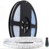 360DigitalSignage 5M/16.4ft SMD3528 300LEDs Near Infrared 850nm NIR Single Chip DC12V 24W Flexible IR LED Strips Light IP67 Waterproof 8mm Wide 60LEDs/M 4.8W/M Light Strip view 1