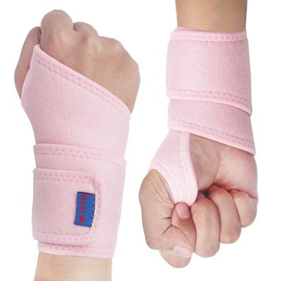 Gulf W 2Pack Version Profession Wrist Support, Adjustable Strap Reversible Wrist Brace for Sports Protecting/Tendonitis Pain Relief/Carpal Tunnel/Arthritis/Injury Recovery, Right&Left